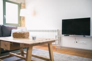 TV a/nebo společenská místnost v ubytování Apartaments Catedral – Baltack Homes