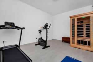 Fitness centrum a/nebo fitness zařízení v ubytování Apartments Morpheus