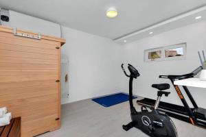 Fitness centrum a/nebo fitness zařízení v ubytování Apartments Morpheus
