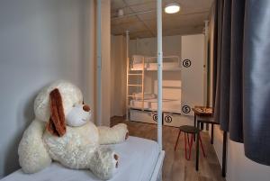 Postel nebo postele na pokoji v ubytování Anda Venice Hostel