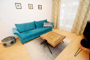 Część wypoczynkowa w obiekcie Apartamenty Bałtycka6