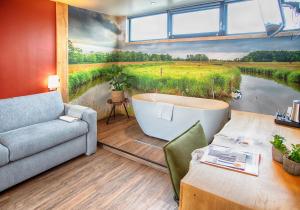 Et opholdsområde på Boutique Hotel, Restaurant & Wellness Westerburcht