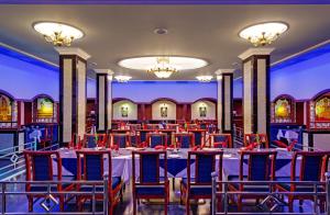 Restaurace v ubytování SRM Hotel Trichy