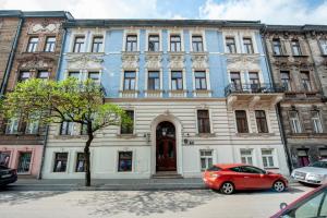 Budynek, w którym mieści się aparthotel