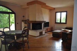 Et tv og/eller underholdning på Casa vacanze Boletus