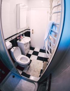 Koupelna v ubytování Hostel Beogradjanka