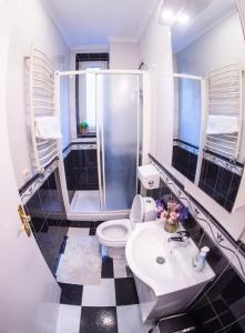Koupelna v ubytování Hostel Beogradjanka