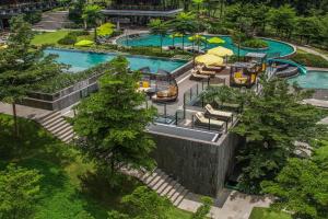 Bird's-eye view ng Royal Tulip Gunung Geulis Resort and Golf