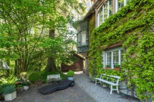 Zahrada ubytování Art Deco Villa Mon Abri BnB