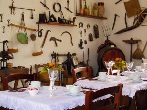 Reštaurácia alebo iné gastronomické zariadenie v ubytovaní Candalù - Villa Giardinata