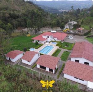 Bazén v ubytování FINCA EL RECUERDO nebo v jeho okolí