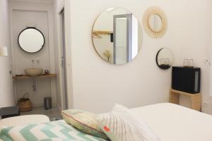 Postel nebo postele na pokoji v ubytování Casa MaHe