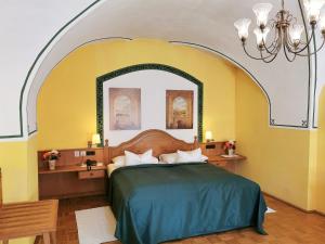 Postel nebo postele na pokoji v ubytování Hotel Schrannenhof