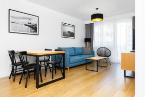 Posezení v ubytování FARO Apartamenty Bliżej Morza
