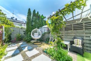 Zahrada ubytování Willa Onyks Apartamenty