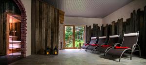 Khu vực ghế ngồi tại Hotel Berghof