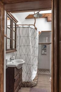 Kúpeľňa v ubytovaní Pajta Apartman + 37 fotografií
