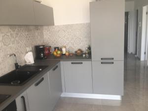 Kuchyň nebo kuchyňský kout v ubytování Villa Primosten