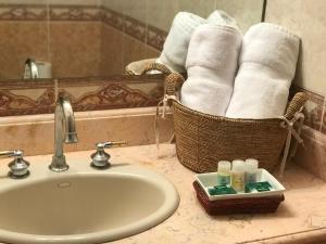 Bathroom sa Hotel Belvedere