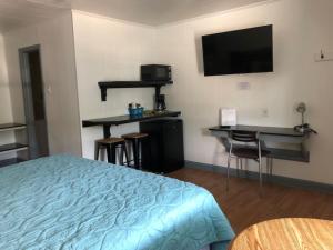 TV/Unterhaltungsangebot in der Unterkunft Swell Motel