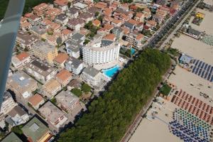 Letecký snímek ubytování Hotel Lido
