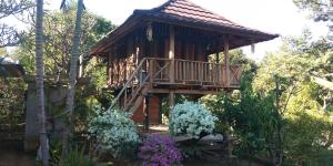 Zahrada ubytování ESA di Kubu Homestay