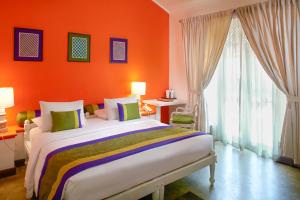 Postelja oz. postelje v sobi nastanitve Hotel Sigiriya