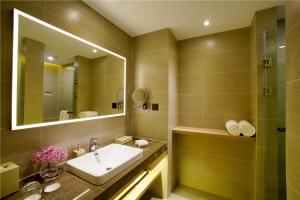 Koupelna v ubytování Atour Hotel Guangzhou Yueqiao Branch + 37 fotografií