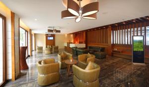 Posezení v ubytování Amber Dale Luxury Hotel & Spa, Munnar