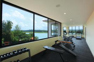 Fitnes centar i/ili fitnes sadržaji u objektu The River Retreat Heritage Ayurvedic Resort