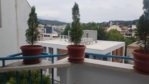 Balkón nebo terasa v ubytování Апартамент за нощувки