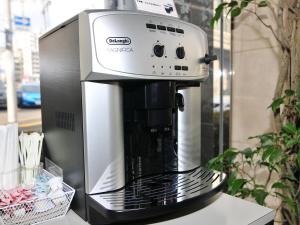 绿线酒店的咖啡和沏茶工具