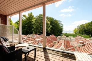 Balkón nebo terasa v ubytování Das 53°Hotel