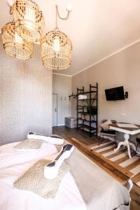 Postel nebo postele na pokoji v ubytování Das 53°Hotel