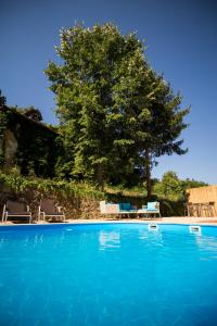 Bazén v ubytování A Hoteli - Hotel Slatina nebo v jeho okolí