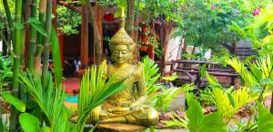 Zahrada ubytování Le Jardin d'Angkor Hotel & Resort