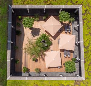 Kebun di luar Businesshotel Forum Widnau