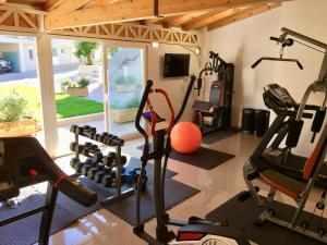 Fitness centrum a/nebo fitness zařízení v ubytování Palapart Gikas Gouvia