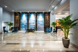 Lobby eller resepsjon på Nam Cuong Nam Dinh Hotel