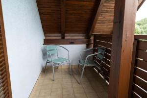 Balkón nebo terasa v ubytování Haus Lebensfreude