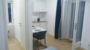 Kuchyňa alebo kuchynka v ubytovaní Studio apartman Adris