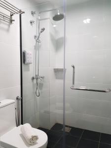 Koupelna v ubytování Bloommaze Boutique Hotel Klang + 37 fotografií
