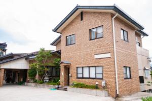 Byggingin sem ryokan-hótelið er í