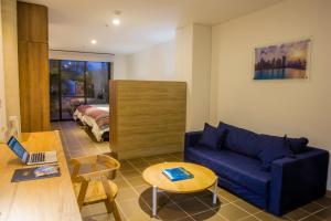 Χώρος καθιστικού στο Alko Hotel Integrado