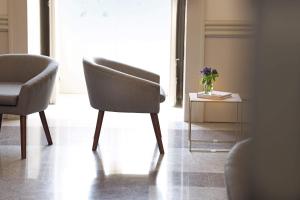 A seating area at Palazzo Circolone