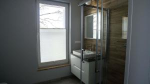 Kúpeľňa v ubytovaní Apartamenty Krynica No.1