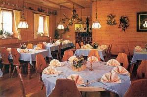 Restaurace v ubytování Gasthof Jachenau