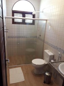 Phòng tắm tại Pousada Igrejinha dos Carneiros