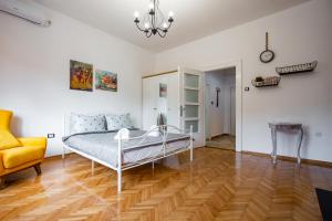 Svetainės erdvė apgyvendinimo įstaigoje Apartment Korzo