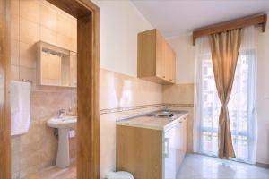 Koupelna v ubytování Apartments Konte